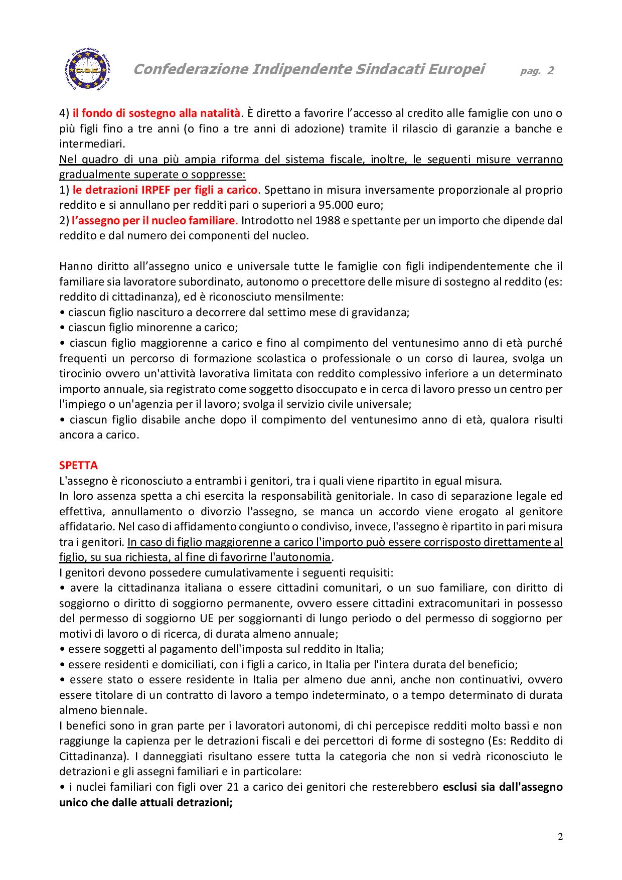 ASSEGNO UNICO E UNIVERSALE page 002