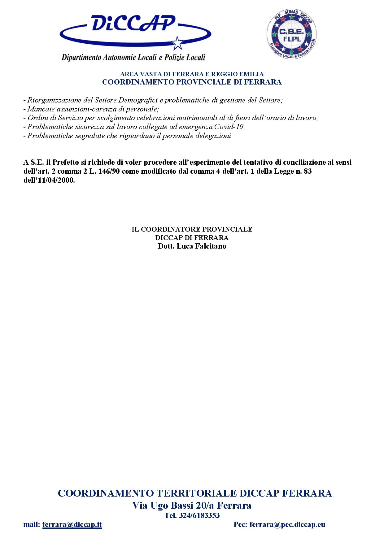 reiterazione procedura stato di agitazione settore demografici 1 page 002